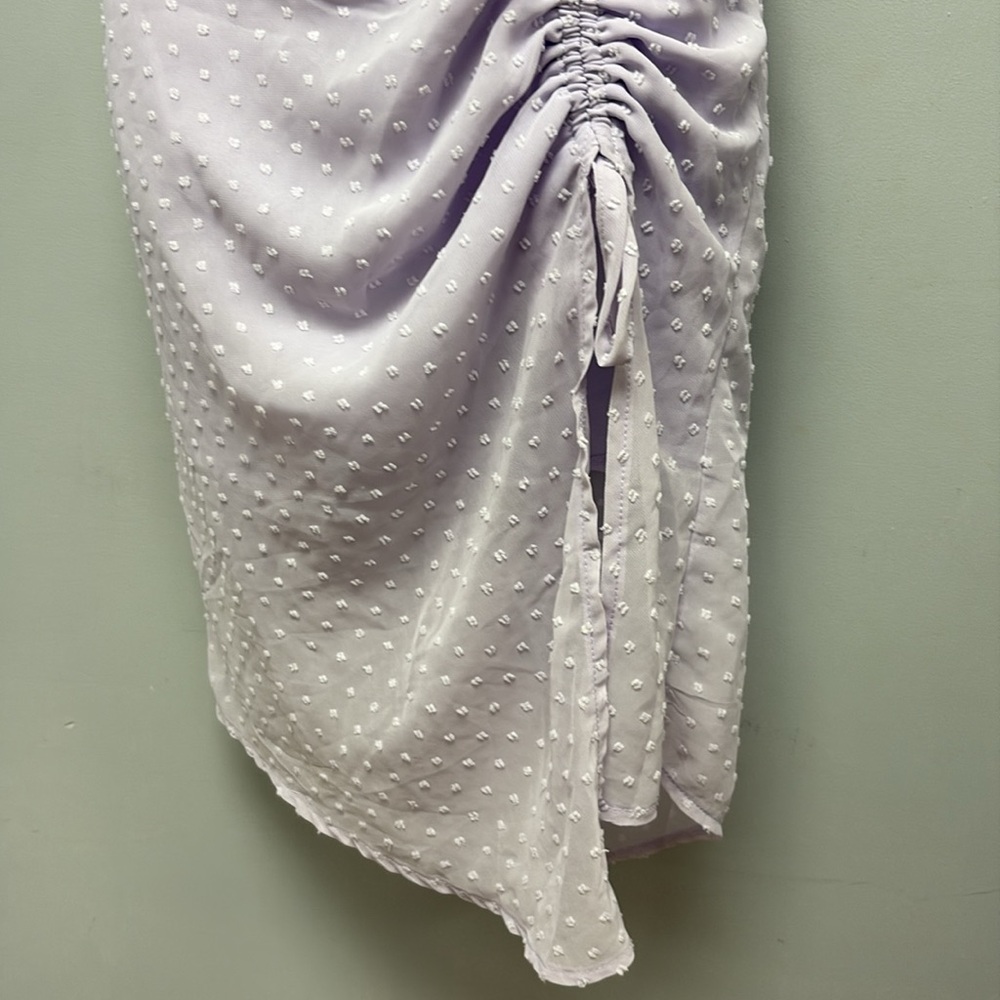 NEW White Fox MANY ROLES Midi Dress -Lilac Size Small - Picture 3 of 14